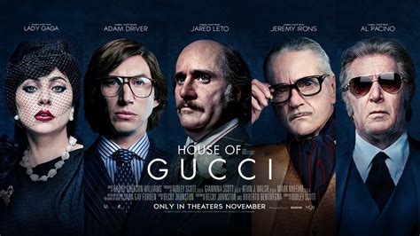 gucci film waargebeurd|the house of Gucci movie.